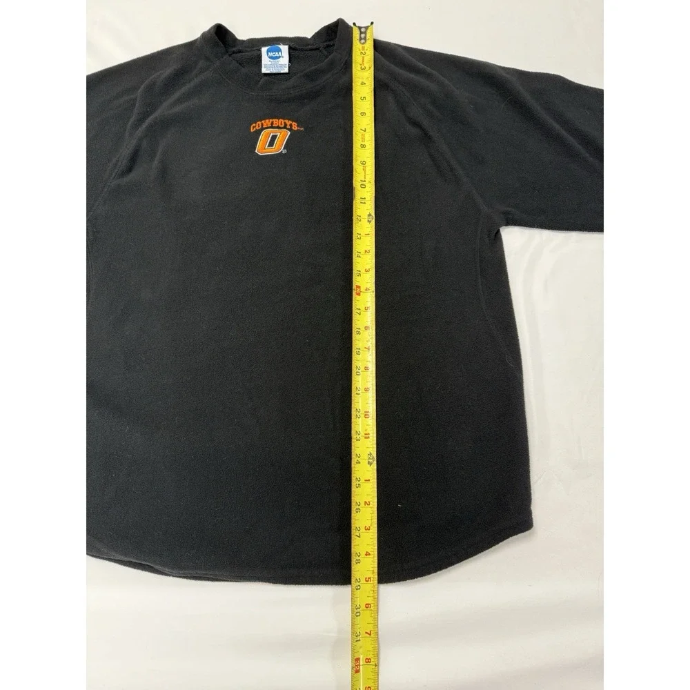Vtg Oklahoma State University OSU Cowboys‎ Fleece Pullover Size M Embroidered